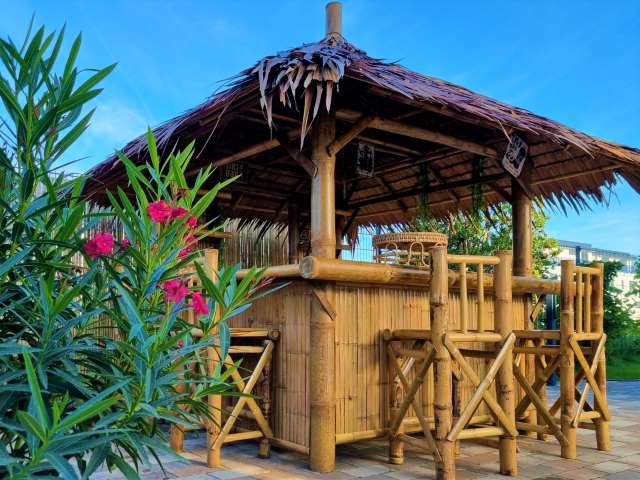Bambus Bar - Bambusmöbel Garten, Wetterfest und Einzigartig